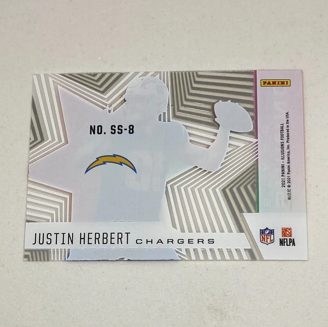 2021 Illusions Justin Herbert Shining Stars Panini