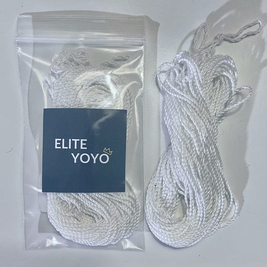 White YoYo Strings - 10 Premium YoYo Strings Elite YoYo