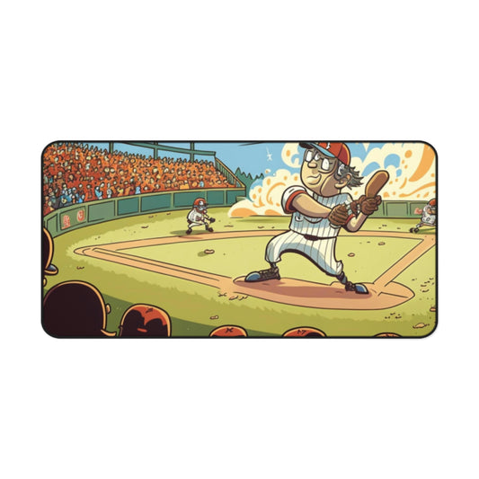 Baseball Game Cartoon Sports Card Mat Printify