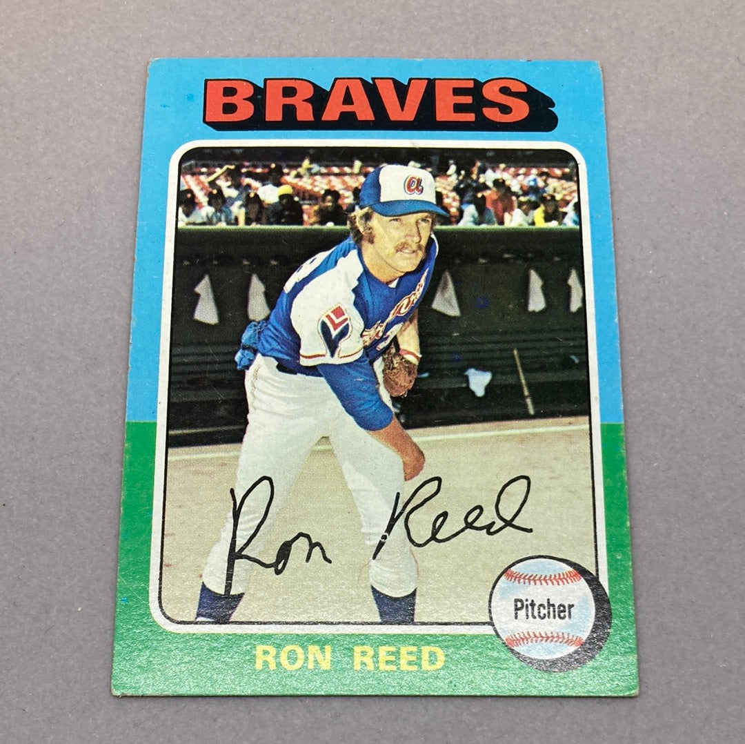 1975 O-Pee-Chee 81 Ron Reed Base Topps