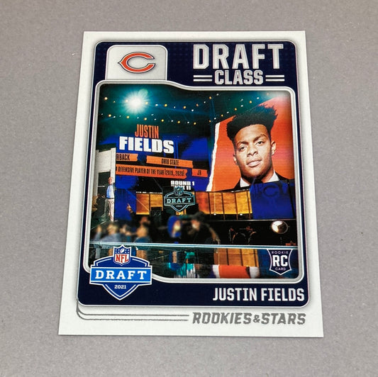 2021 Panini Rookies & Stars Justin Fields Draft Class Rookie Card Panini