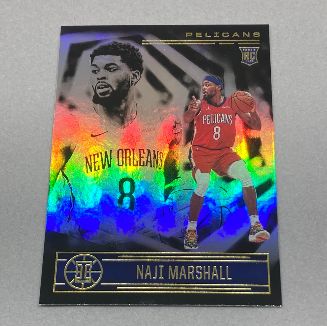 2020-21 Panini Illusions Naji Marshall Rookie Card Panini