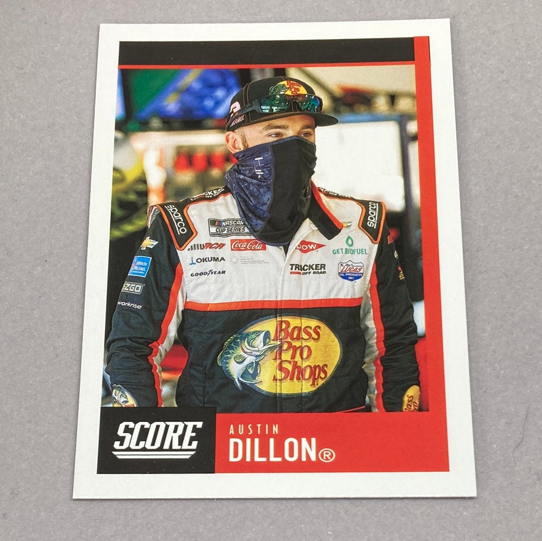 2021 Panini Chronicles Score Austin Dillon Nascar Card Panini