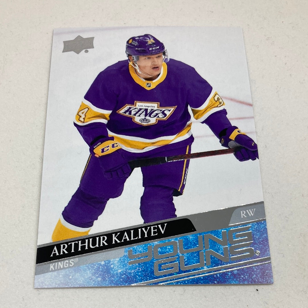 2020-21 Upper Deck Arthur Kaliyev Young Guns Upper Deck