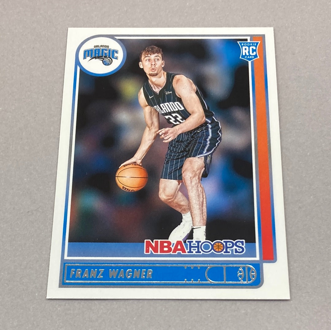 2021-22 Panini NBA Hoops Franz Wagner Rookie Card Panini