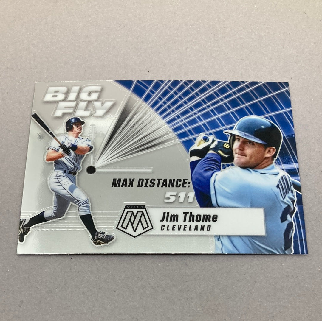 2021 Panini Mosaic Jim Thome Big Fly Baseball Card Panini