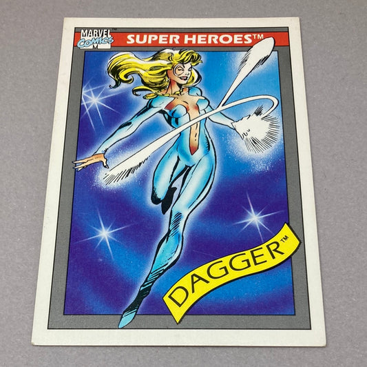 1990 Impel Marvel Dagger Trading Card Impel