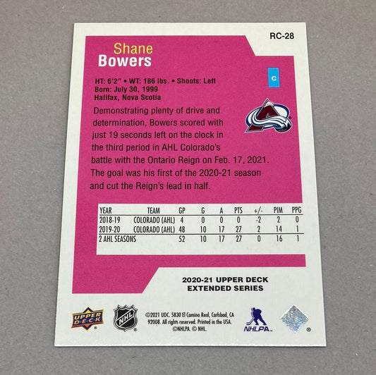 2021 Upper Deck Shane Bowers Rookie Class - ChronicCards