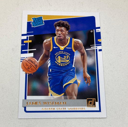 2020-21 Panini Donruss James Wiseman Rated Rookie Panini