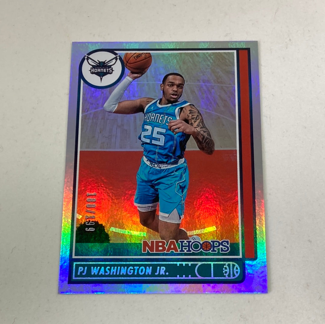 2021-22 Panini NBA Hoops PJ Washington JR. 180/199 Panini