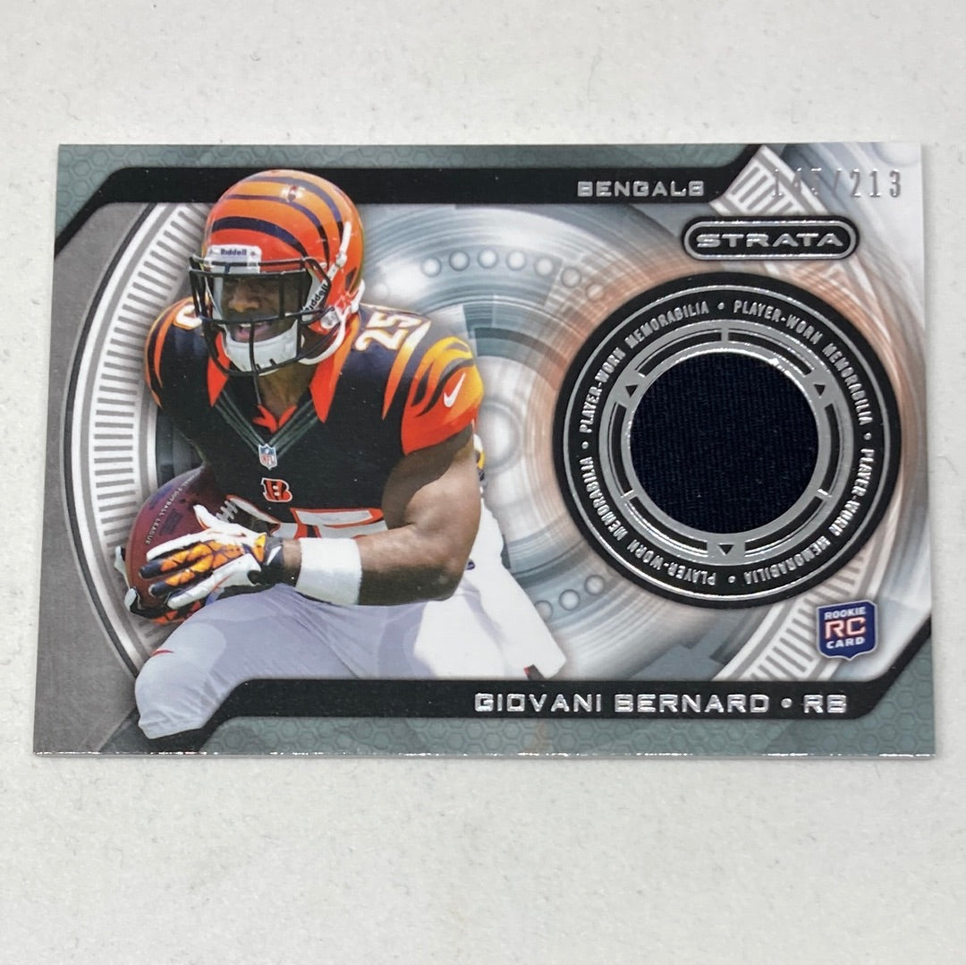 2013 Topps Giovani Bernard Rookie Patch 147/213 Topps