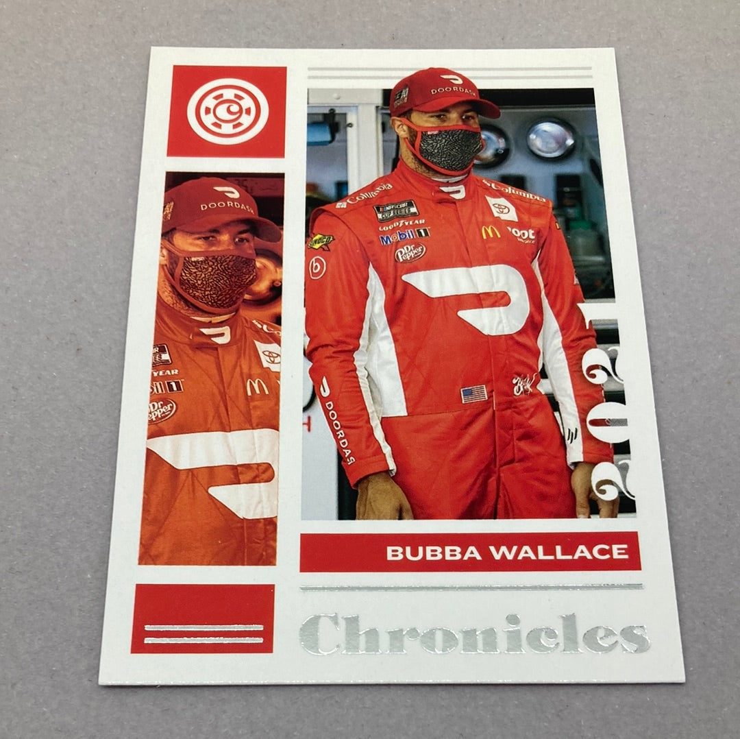 2021 Panini Chronicles Bubba Wallace Nascar Card Panini