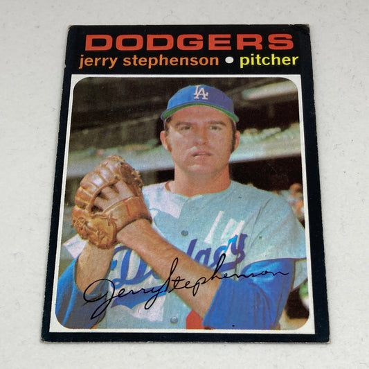 1971 Topps Jerry Stephenson Baseball Card Topps