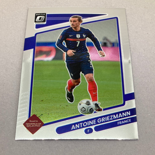 2021-22 Panini Donruss Optic Antoine Griezmann Soccer Card Panini