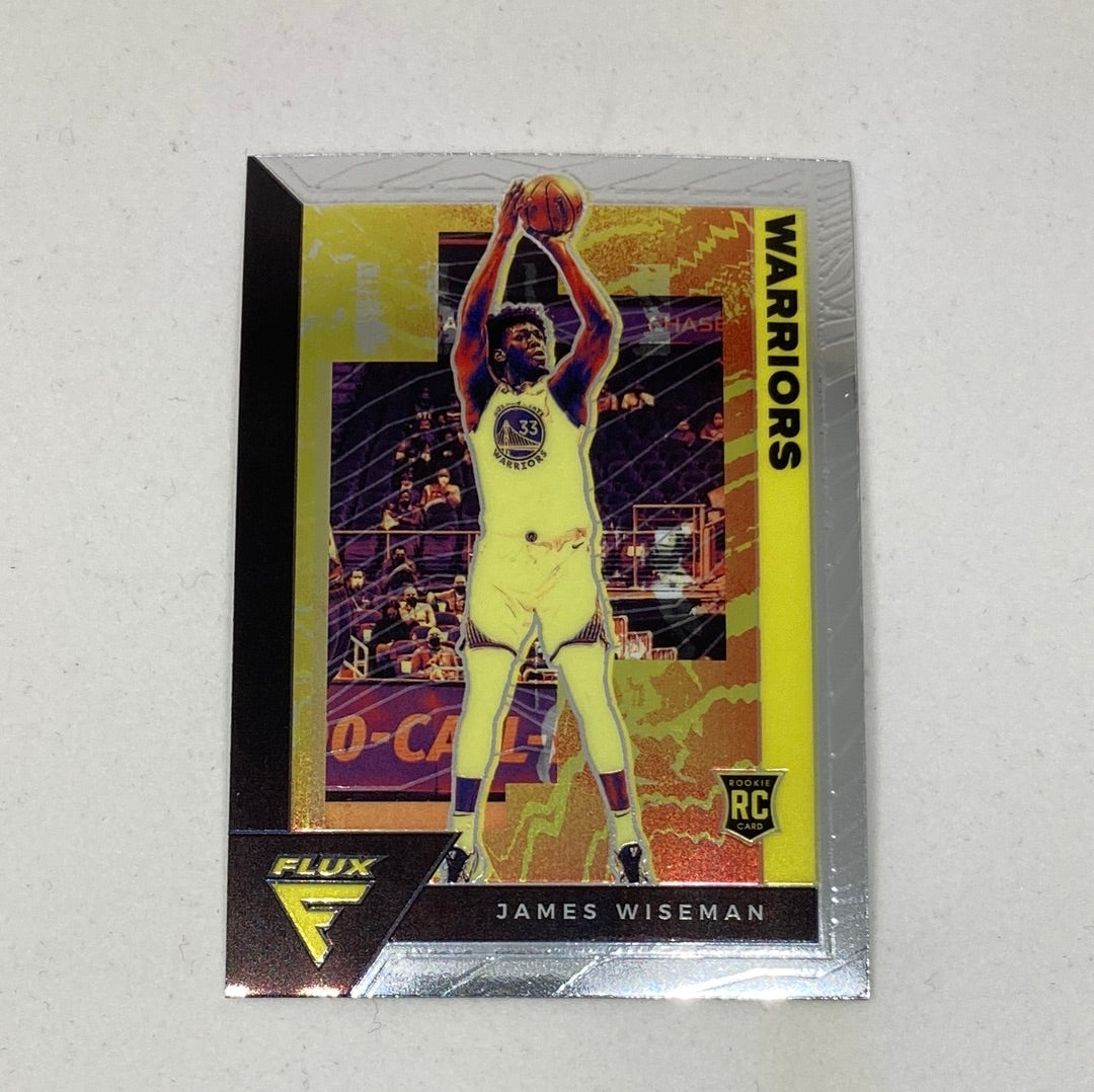 2020-21 Panini Flux NBA James Wiseman Rookie Card Panini