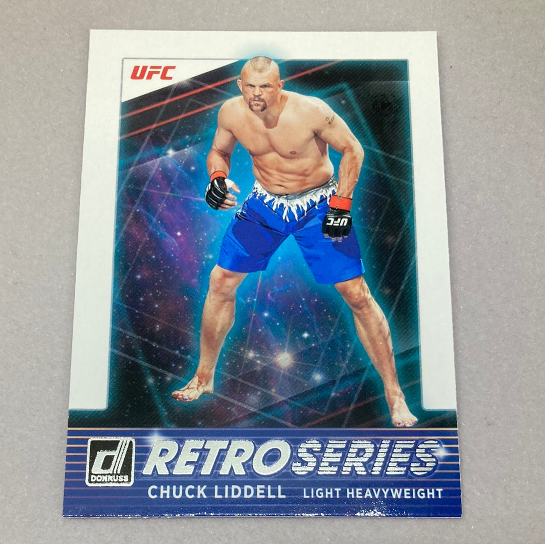 2022 Panini Donruss Chuck Liddell Retro Series UFC Card Panini