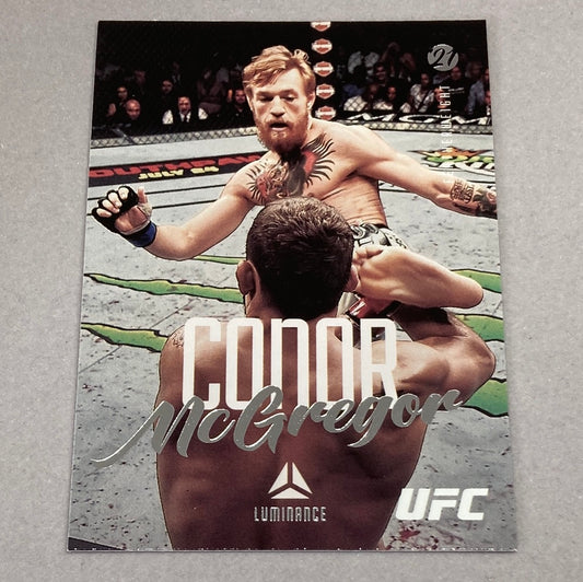 2021 Panini Luminance Conor McGregor UFC Card Panini