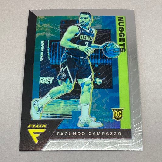 2020-21 Panini Flux Facundo Campazzo Rookie Card Panini