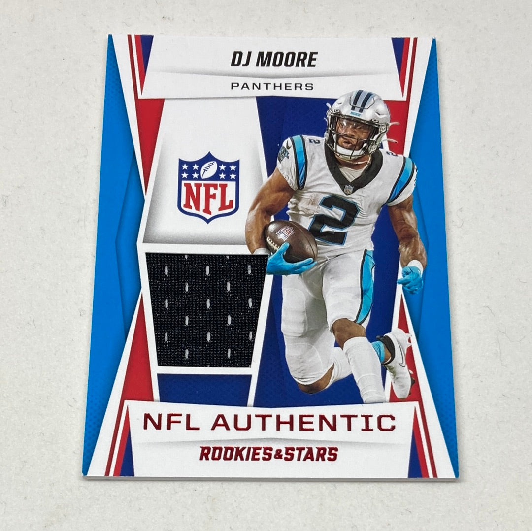 2021 Panini Rookies & Stars DJ Moore Memorabilia Card Panini