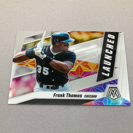 2021 Panini Mosaic Frank Thomas Launched Baseball Card Panini