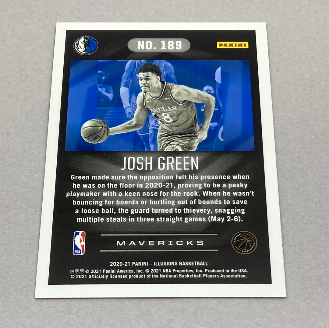 2020-21 Panini Illusions Josh Green Rookie Card Panini