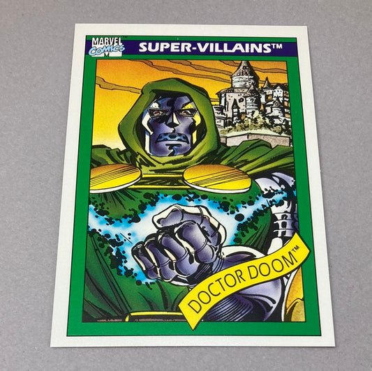 1990 Impel Marvel Doctor Doom Card Impel