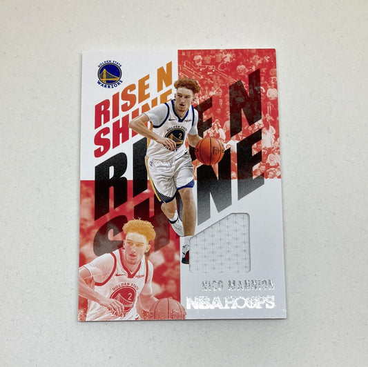 2020-21 Panini NBA Hoops Nico Mannion Rise N Shine Panini