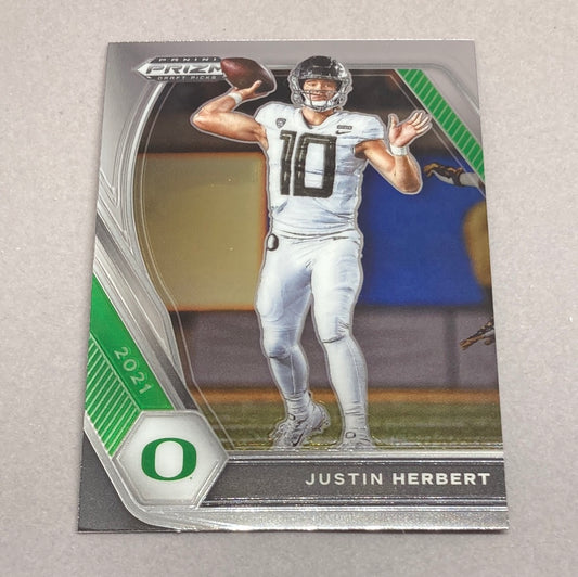 2021 Panini Prizm Draft Picks Justin Herbert Panini