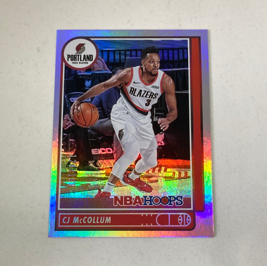 2021-22 NBA Hoops CJ McCollum 124/199 Panini