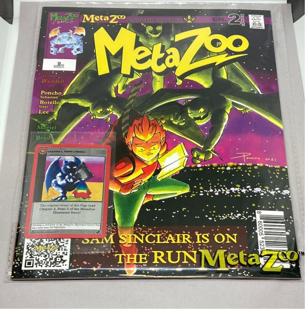 MetaZoo Cryptid Nation Novel Comic Chapter 2 2nd Print - Sealed MetaZoo