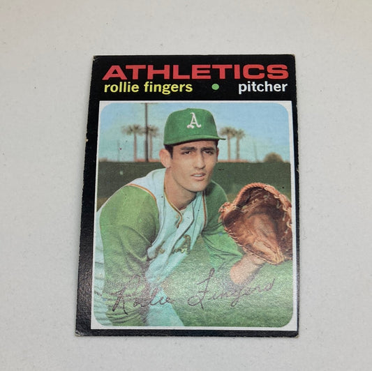 1971 Topps Rollie Fingers #384 Baseball Card Topps