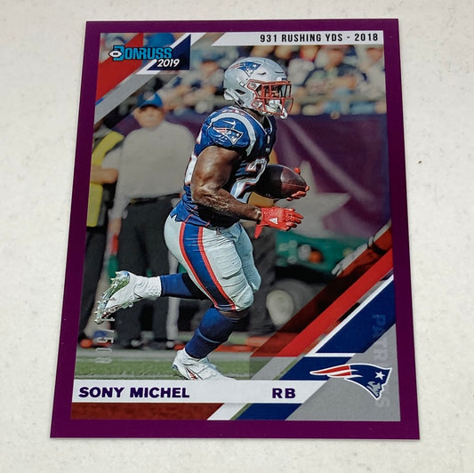 2019 Panini Donruss Sony Michel 131/500 Panini