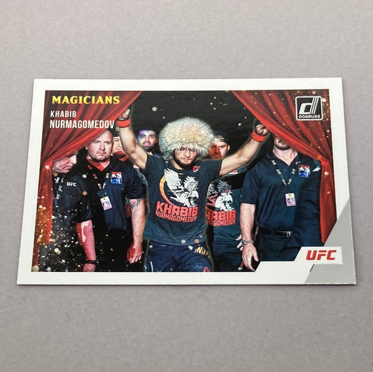 2022 Panini Donruss Khabib Nurmagomedov Magicians UFC Card Panini