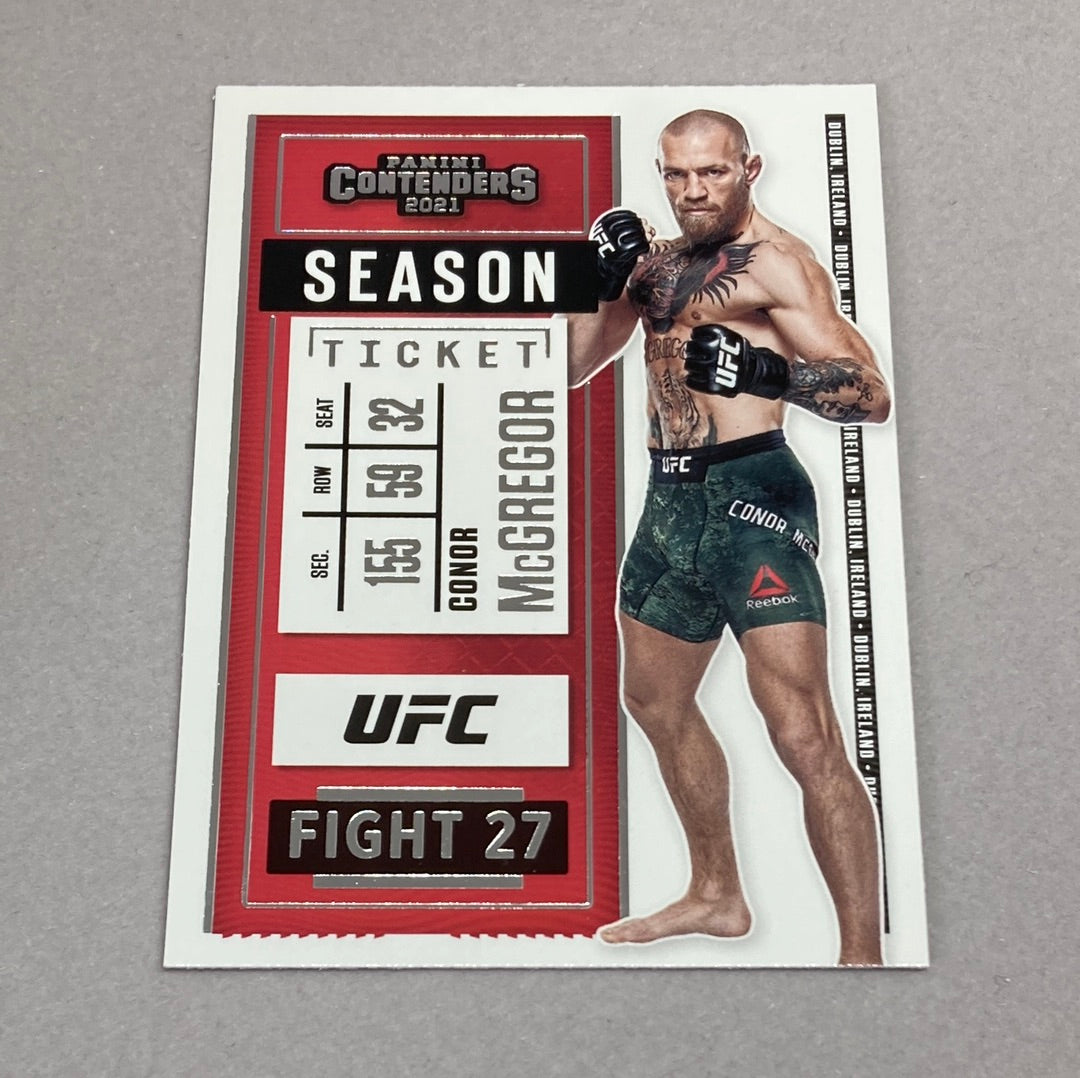 2021 Panini Chronicles Contenders Conor McGregor UFC Card Panini