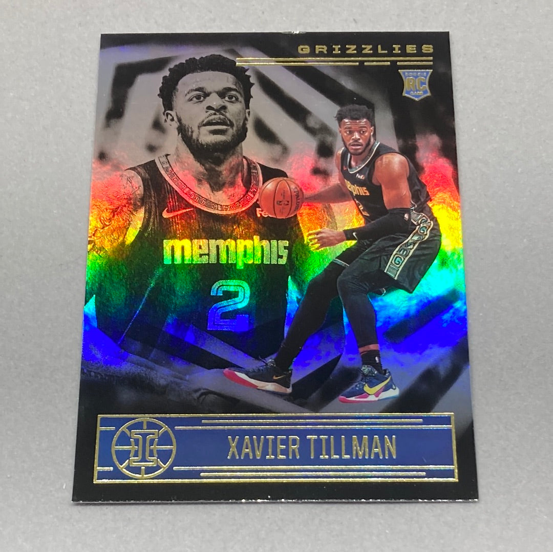 2020-21 Panini Illusions Xavier Tillman Rookie Card Panini