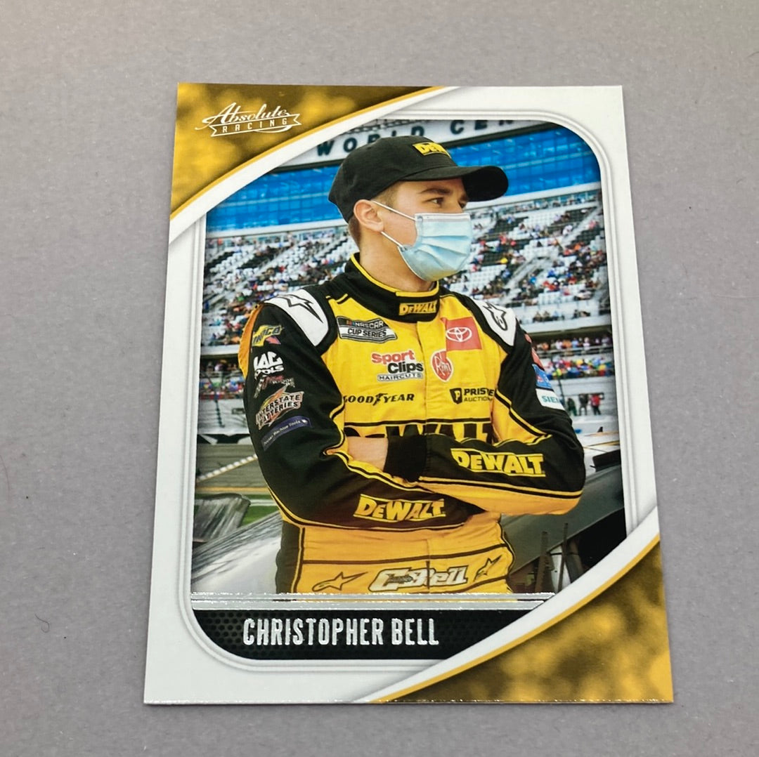 2021 Panini Chronicles Absolute Christopher Bell Nascar Card Panini