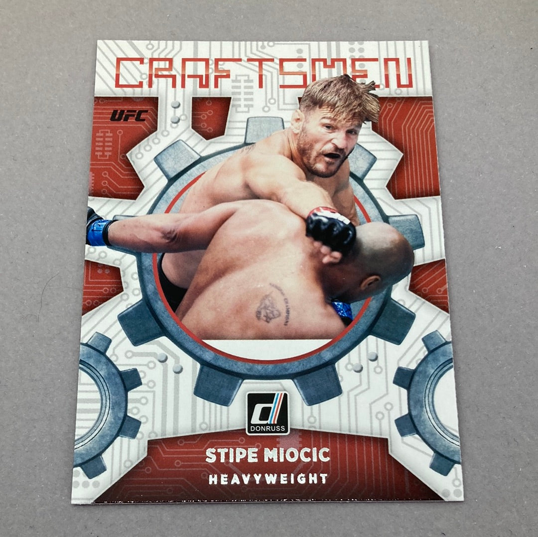 2022 Panini Donruss Stipe Miocic Craftsmen UFC Card Panini