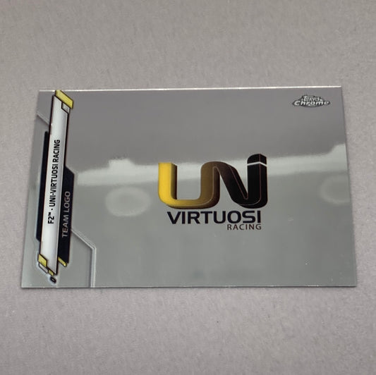 2020 Topps Chrome F2 Uni-Virtuosi Racing Base #123 F1 Card Topps