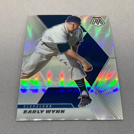 2021 Panini Mosaic Early Wynn Silver Prizm Baseball Card Panini