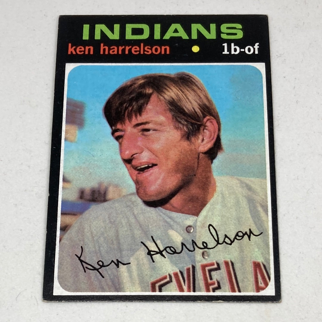 1971 Topps Ken Harrelson Baseball Card Topps