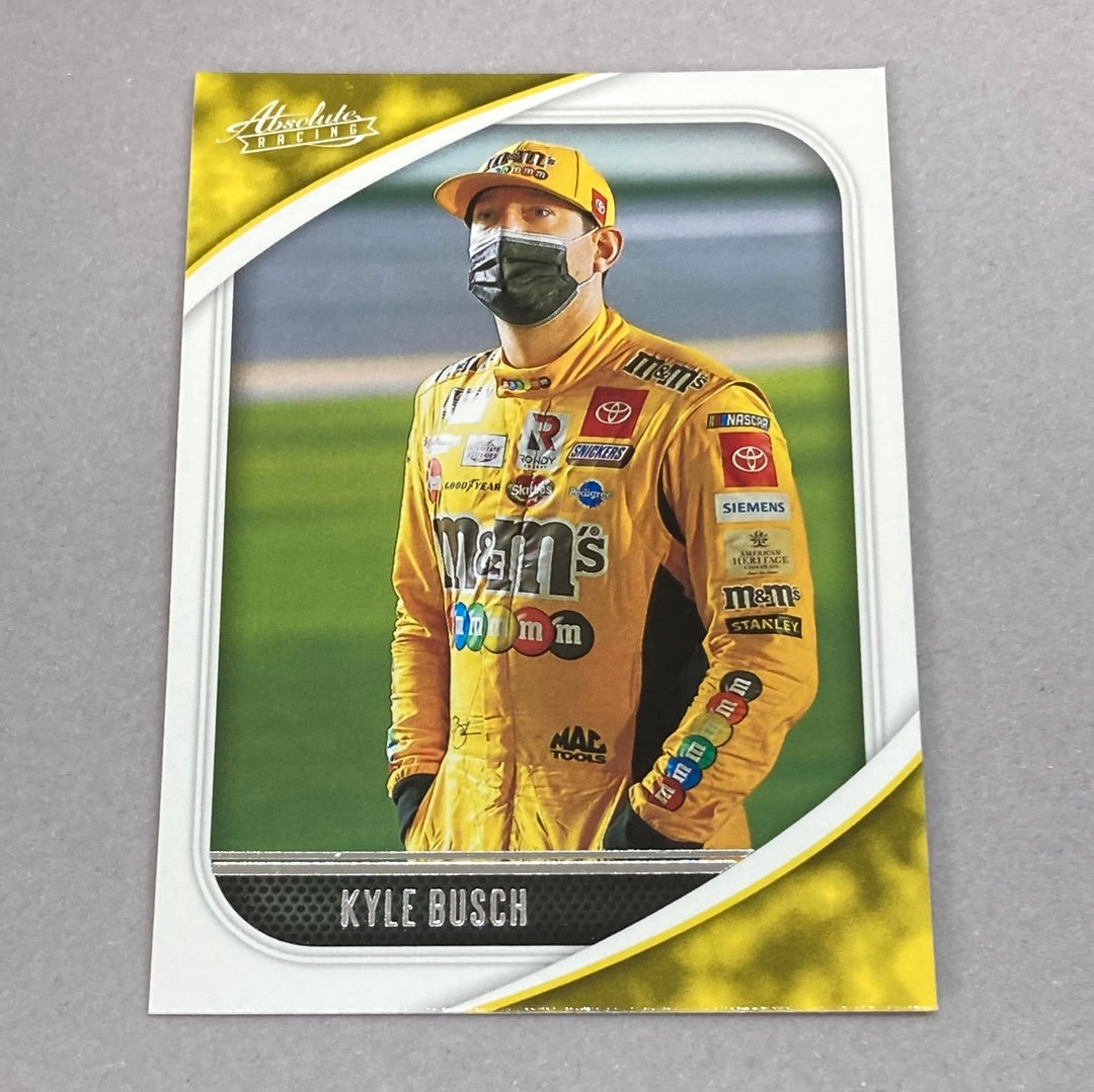 2021 Panini Chronicles Absolute Kyle Busch Nascar Card Panini