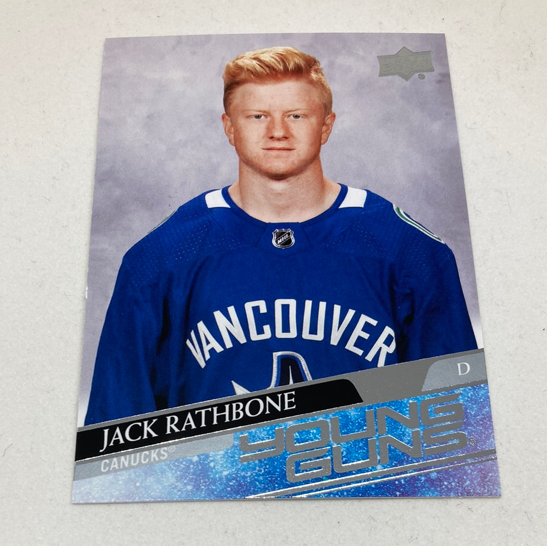 2020-21 Upper Deck Jack Rathbone Young Guns Upper Deck