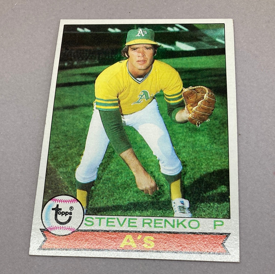 1979 Topps Steve Renko Baseball Card Topps