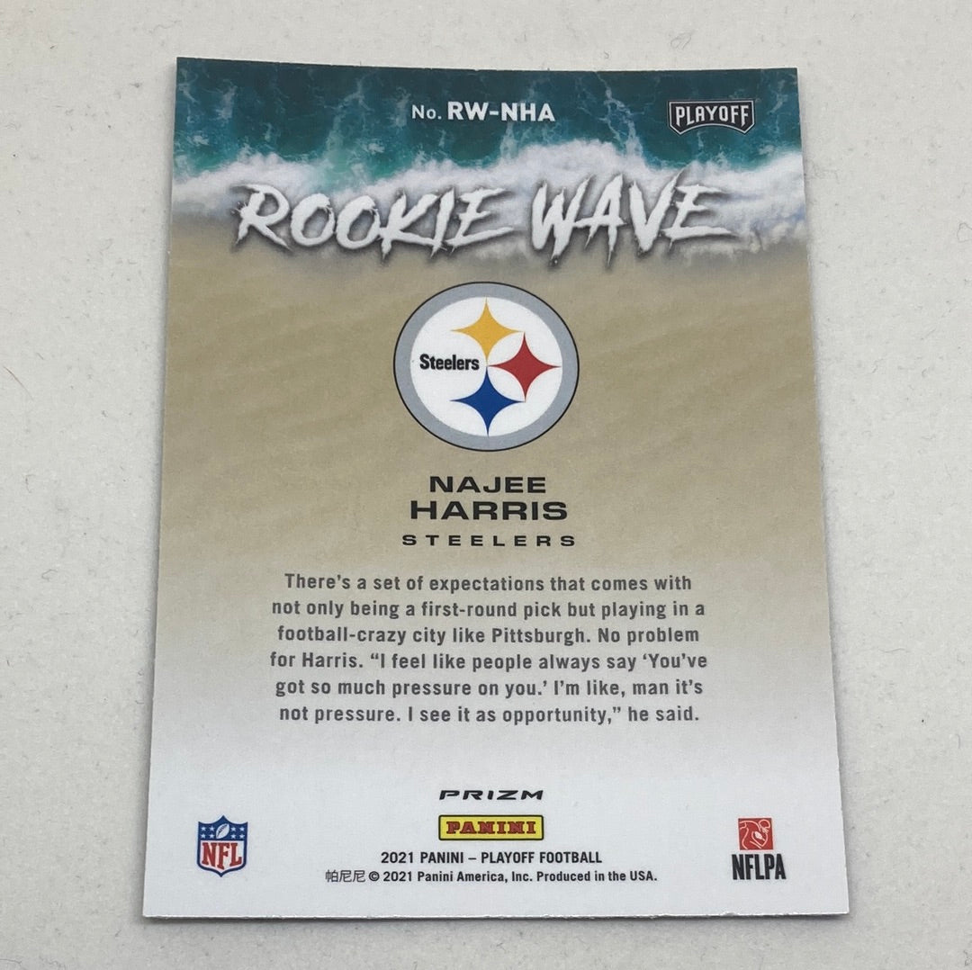 2021 Panini Playoff Najee Harris Rookie Wave Panini