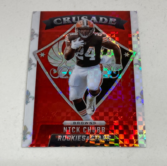 2021 Panini Rookies & Stars Nick Chubb Crusade Panini