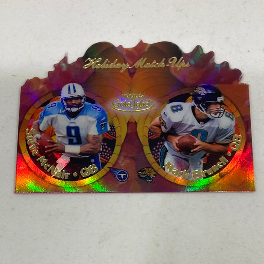 2000 Topps Steve McNair Mark Brunell Holiday Match-Up Topps