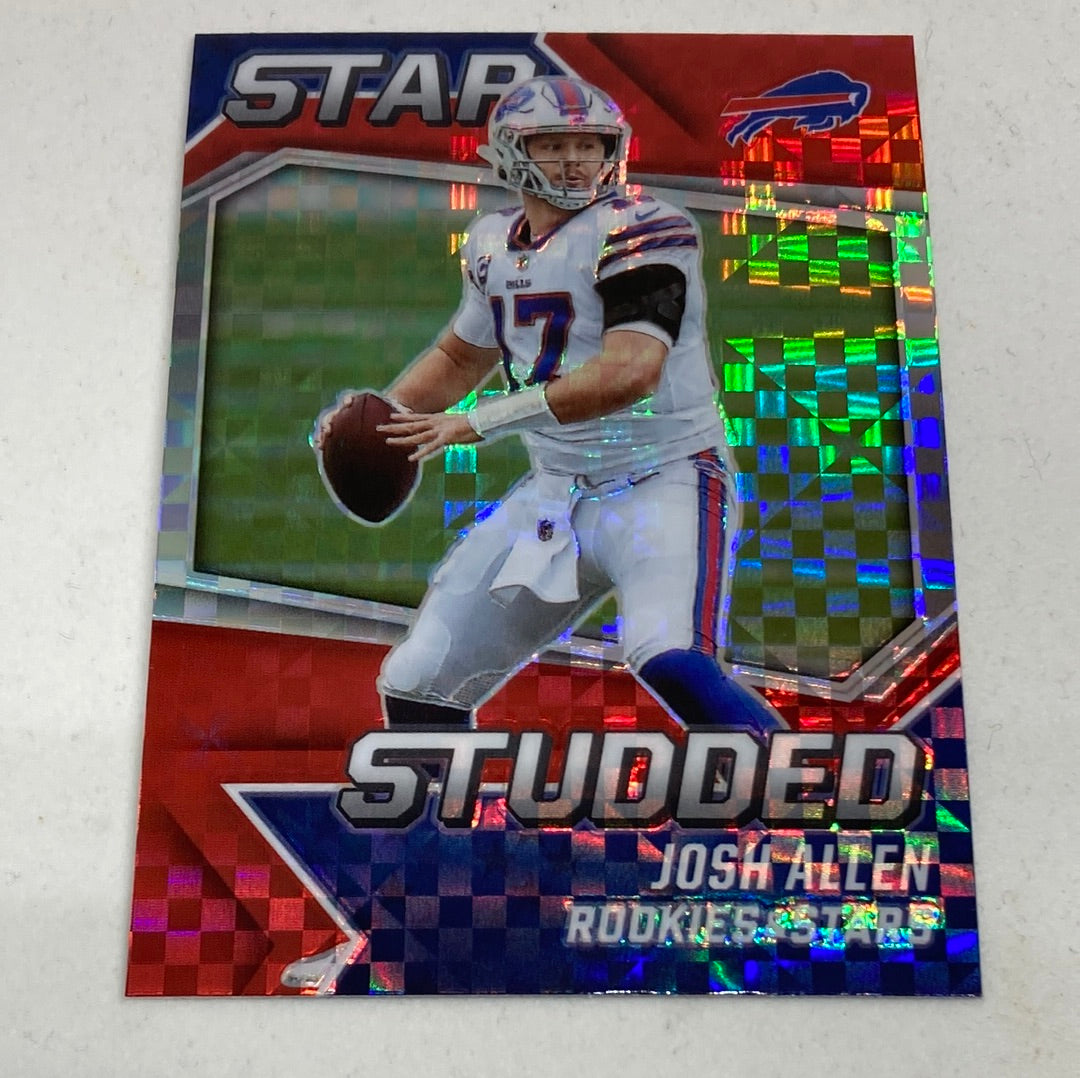 2021 Panini Rookies & Stars Josh Allen Star Studded Red Plaid Panini