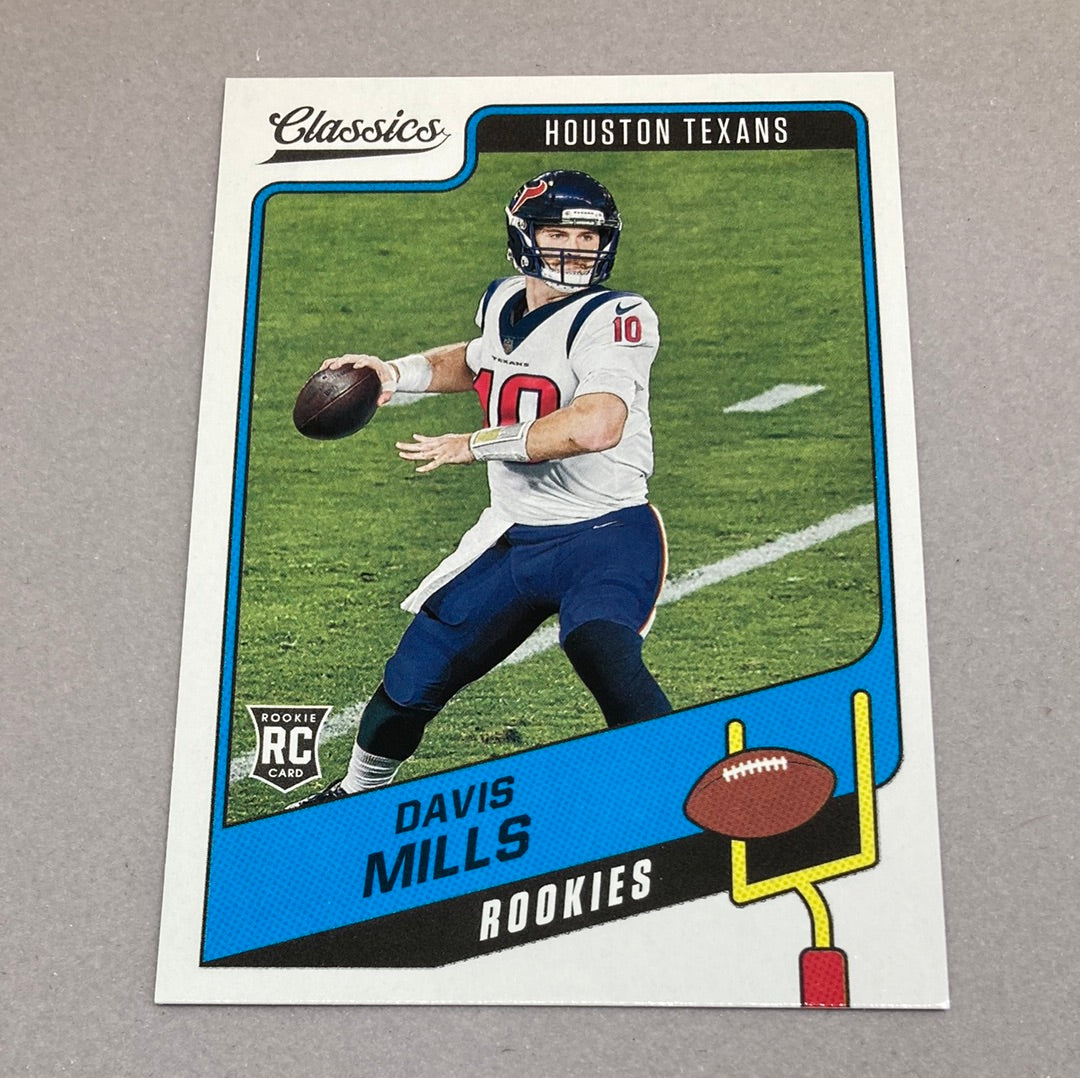 2021 Panini Classics Davis Mills Rookie Card Panini