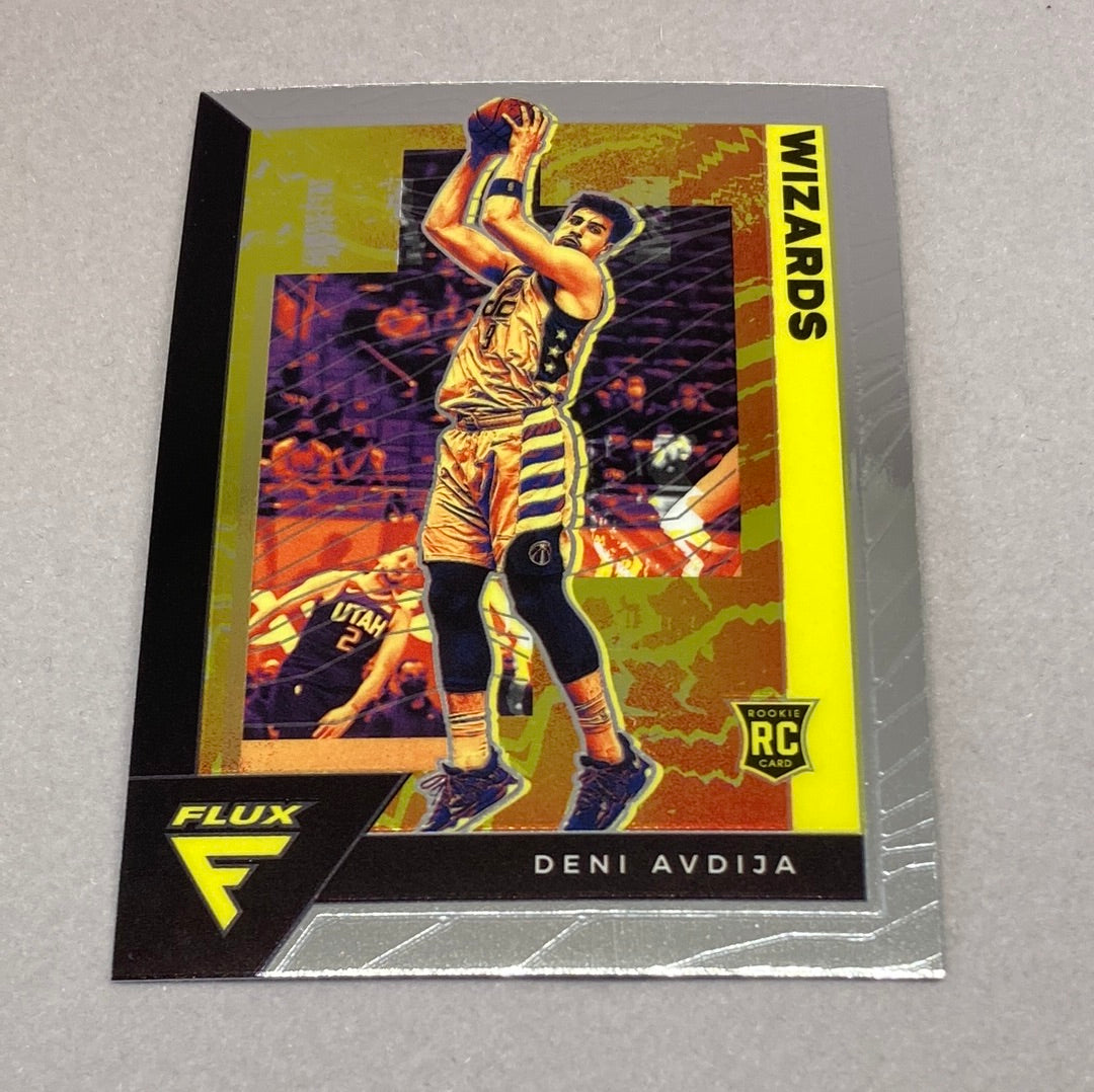 2020-21 Panini Flux Deni Avdija Rookie Card Panini