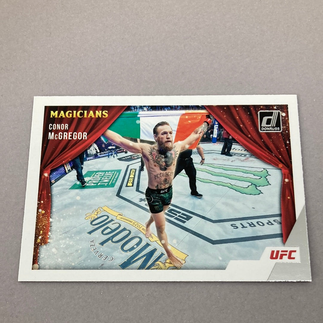 2022 Panini Donruss Conor McGregor Magicians UFC Card Panini